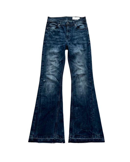 BOOTCUT DENIM REWORKED - BLUE