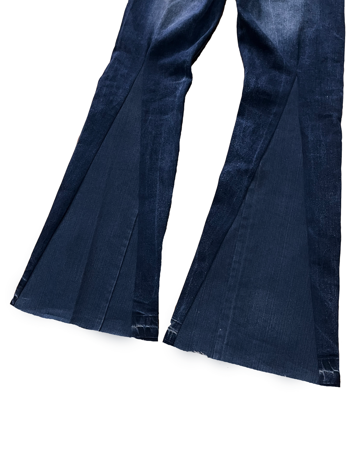 BOOTCUT DENIM REWORKED - BLUE